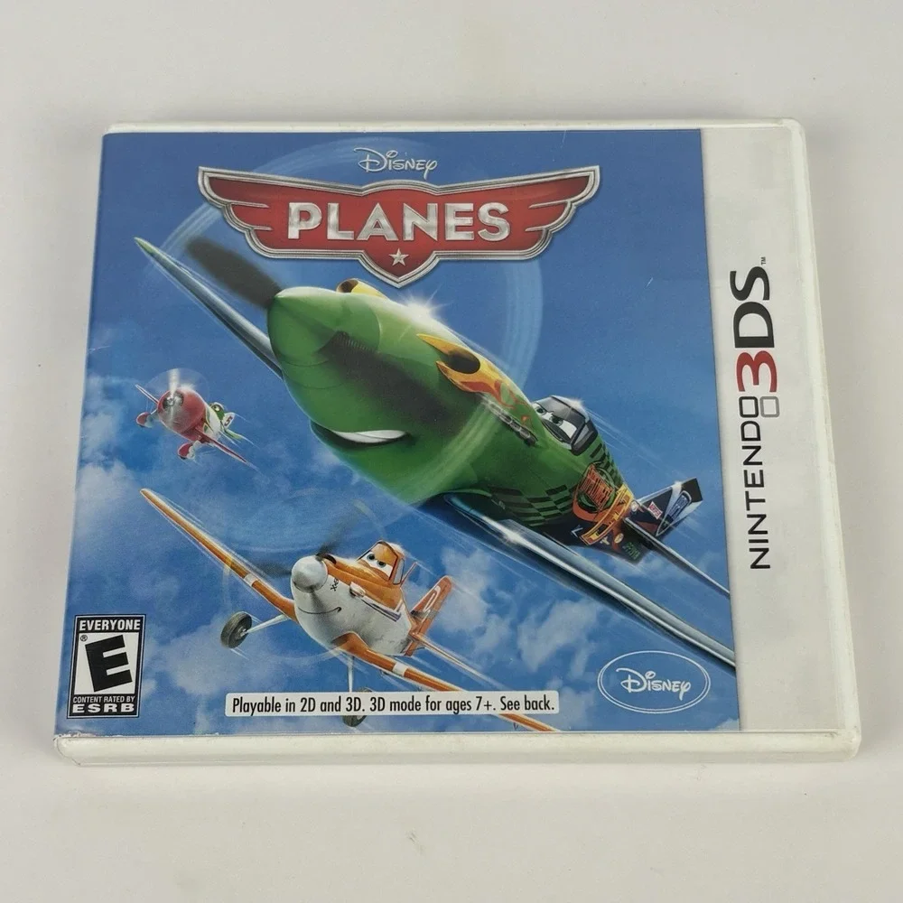 Disney Planes (Nintendo 3DS) Complete W/ Game box, manual, game